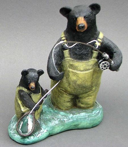 Picture of Resin "Fishing Bears"