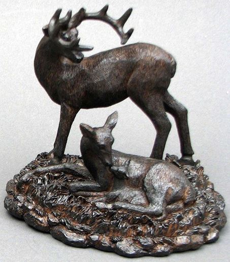 Picture of Resin Deer Family