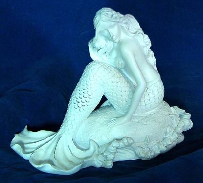 Picture of Resin Mermaid On Rock