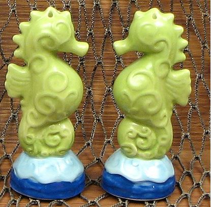 Picture of Ceramic Seahorse S/P Set