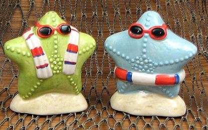 Picture of Ceramic Starfish S/P Set