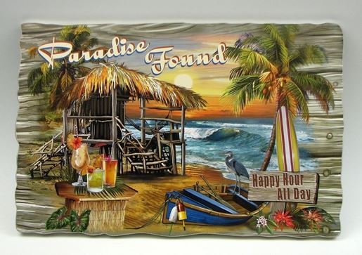 Picture of Paradise Found Wall Plaque