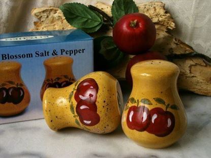 Foto de Porcelain Apple Salt & Pepper Shakers