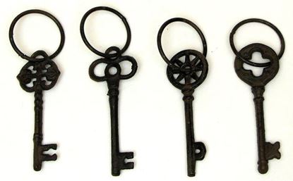 Picture of Single Key on Ring Set of 4