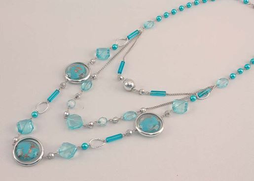 Picture of Blue Beads Necklace