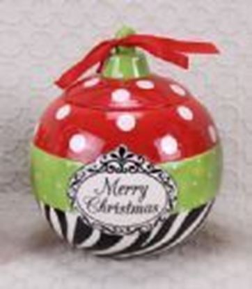 Picture of Christmas Ornament Goodie Jar