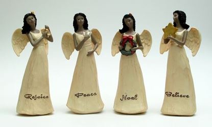 Picture of Ebony Angels Set of Four