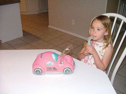 Picture of Checker Car Nebulizer Pink