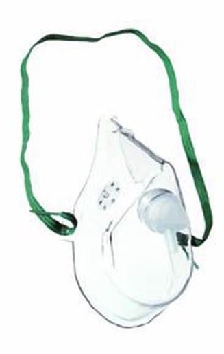 Picture of Oxygen Mask Pediatric w/7' Tubing  Medium Conc (each)