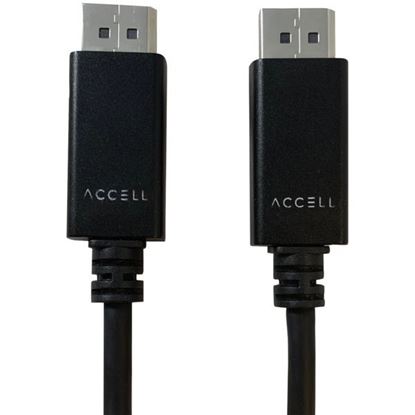 Picture of Accell B088C-007B-23 DisplayPort to DisplayPort 1.4 Cable, 6.6 Feet