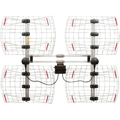 Picture of Antennas Direct DB8-E Enhanced DB8e Multidirectional Bowtie Attic/Outdoor UHF Antenna