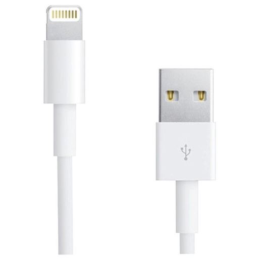 Picture of RCA AH750Z Charge & Sync USB Cable with Lightning Connector, 3ft (White)