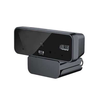 图片 Adesso CyberTrack H6 4K Ultra HD USB Webcam with Built-In Dual Microphone and Privacy Shutter