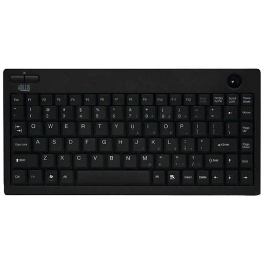 Picture of Adesso WKB-3100UB Wireless Mini Trackball Keyboard