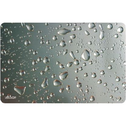 Picture of Allsop 29648 Widescreen Metallic Raindrop Mouse Pad