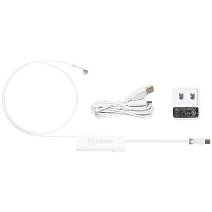 Picture of ANTOP Antenna Inc. AT-601W Smartpass Amp with 4G LTE Filter & Power Supply Kit (White)