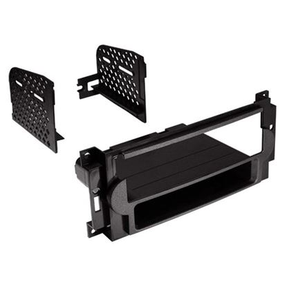 Picture of American International CDK648 Single-DIN Dash Installation Kit with Pocket for Chrysler, Dodge, and Jeep 2004 to 2010