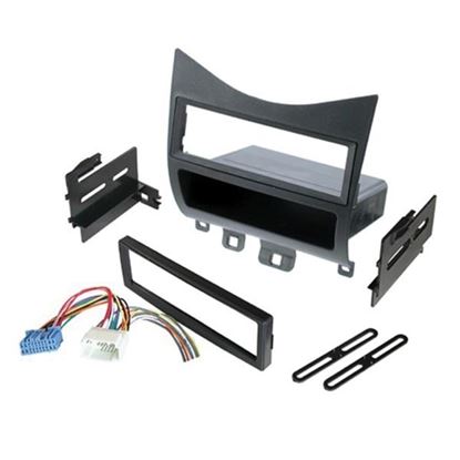 Picture of American International HONK823H Single-DIN or ISO with Pocket Relocation Kit with Harness for Honda Accord 2003 to 2007