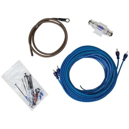 Picture of Stinger SSK4ANL Select Wiring Kit with Ultra-Flexible Copper-Clad Aluminum Cables (4 Gauge)