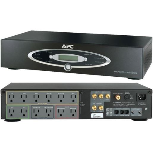 Picture of APC H15BLK 12-Outlet H-Type Rack-Mountable Power Conditioner