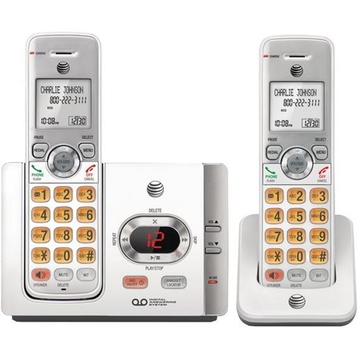 Picture of AT&T EL52215 DECT 6.0 Cordless Answering System with Caller ID/Call Waiting (2 Handsets)