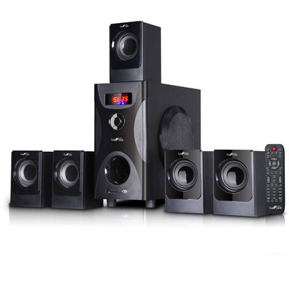 Picture of beFree Sound 5.1 Channel Surround Sound Bluetooth Speaker System in Black