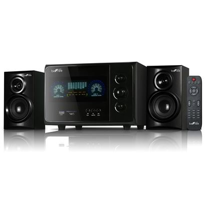 Picture of beFree Sound 2.1 Channel Surround Sound Bluetooth Speaker System in Black