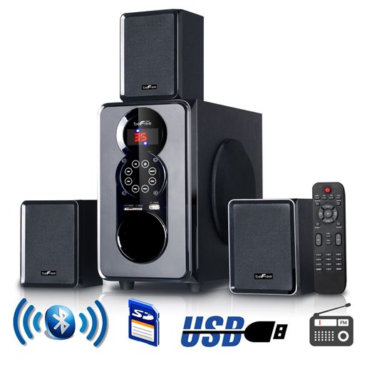 Picture of beFree Sound 3.1 Channel Surround Sound Bluetooth Speaker System