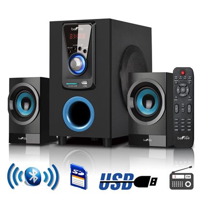 Picture of beFree Sound 2.1 Channel Surround Sound Bluetooth Speaker System