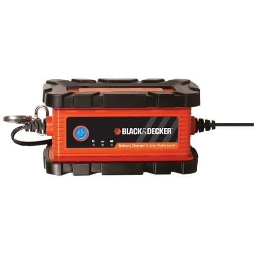 Picture of BLACK+DECKER BC6BDW Waterproof Battery Charger/Maintainer (6 Amps)