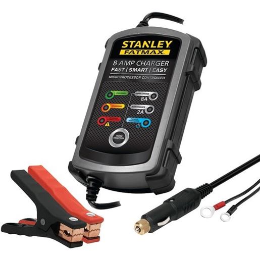 Picture of STANLEY BC8S 8-Amp FATMAX Battery Charger/Maintainer