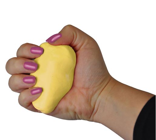 Picture of Squeeze 4 Strength  6 oz. Hand TherapyPutty Yellow XSoft