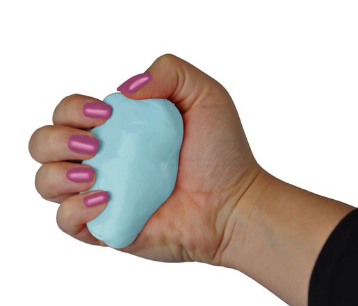 Picture of Squeeze 4 Strength  1 lb. Hand Therapy Putty Blue Firm