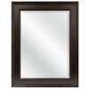 图片 Beveled Rectangular Bathroom Vanity Mirror with Bronze Finish Frame