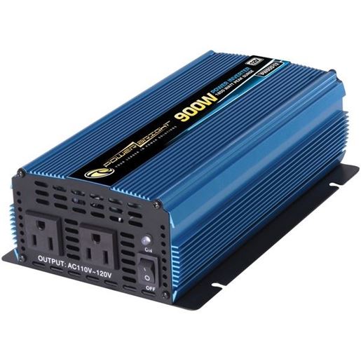 Picture of PowerBright PW900-12 12-Volt Modified Sine Wave Inverter (900 Watts)