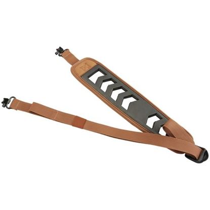 Picture of Butler Creek 190031 Featherlight Rifle Sling with Swivels (Brown)