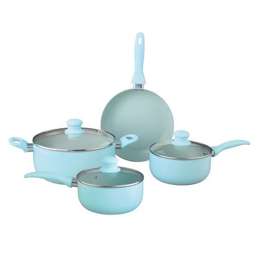 Picture of Brentwood Appliances BPS-207BL 7-Piece Aluminum Non-Stick Cookware Set (Blue)