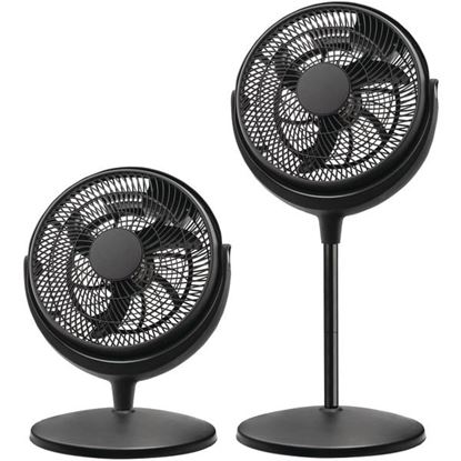 Picture of Brentwood Kool Zone F-1221B 12-Inch 2-in-1 Air Circulator Stand Fan