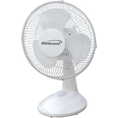 Picture of Brentwood Kool Zone F-9DW 9" Oscillating Desk Fan