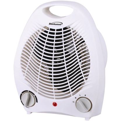 Picture of Brentwood Appliances H-F302W Portable Electric Space Heater & Fan (White)