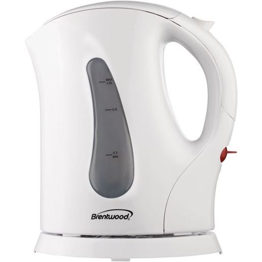 Picture of Brentwood Appliances KT-1610 1L Cordless Plastic Tea Kettle