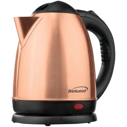 Picture of Brentwood Appliances KT-1780RG 1.5-Liter Stainless Steel Cordless Electric Kettle (Rose Gold)