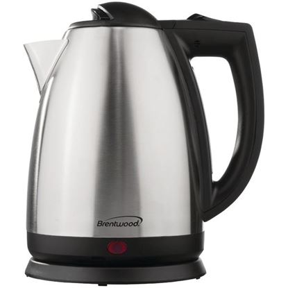 Picture of Brentwood Appliances KT-1800 2-Liter Stainless Steel Electric Cordless Tea Kettle