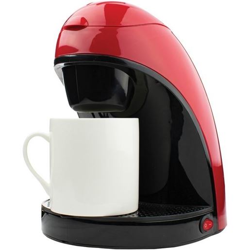 Picture of Brentwood Appliances TS-112R Single-Serve Coffee Maker with Mug (Red)