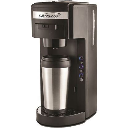 Picture of Brentwood Appliances TS-114 Single-Serve Black Coffee Maker