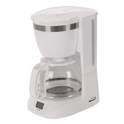 Picture of Brentwood Appliances TS-219W 10-Cup Digital Coffee Maker (White)