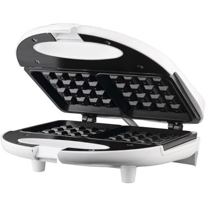 Picture of Brentwood Appliances TS-242 Nonstick Dual Waffle Maker (White)