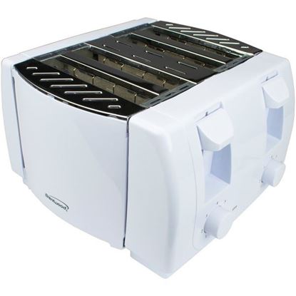 Picture of Brentwood Appliances TS-265 Cool Touch 4-Slice Toaster (White)