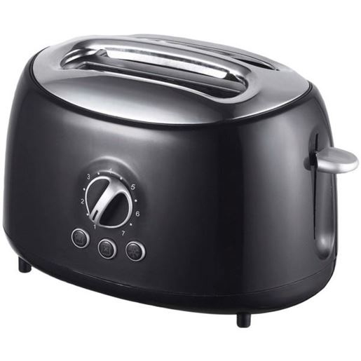 Picture of Brentwood Appliances TS-270BK Cool-Touch 2-Slice Retro Toaster with Extra-Wide Slots (Black)