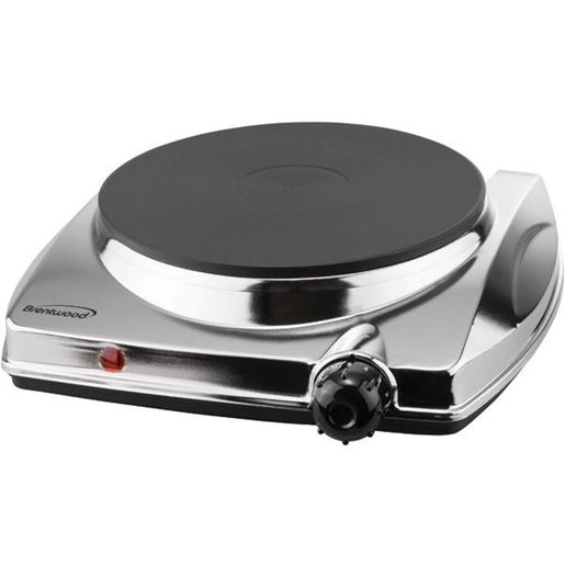 Picture of Brentwood Appliances TS-337 1,000-Watt Electric Single-Burner Electric Hot Plate